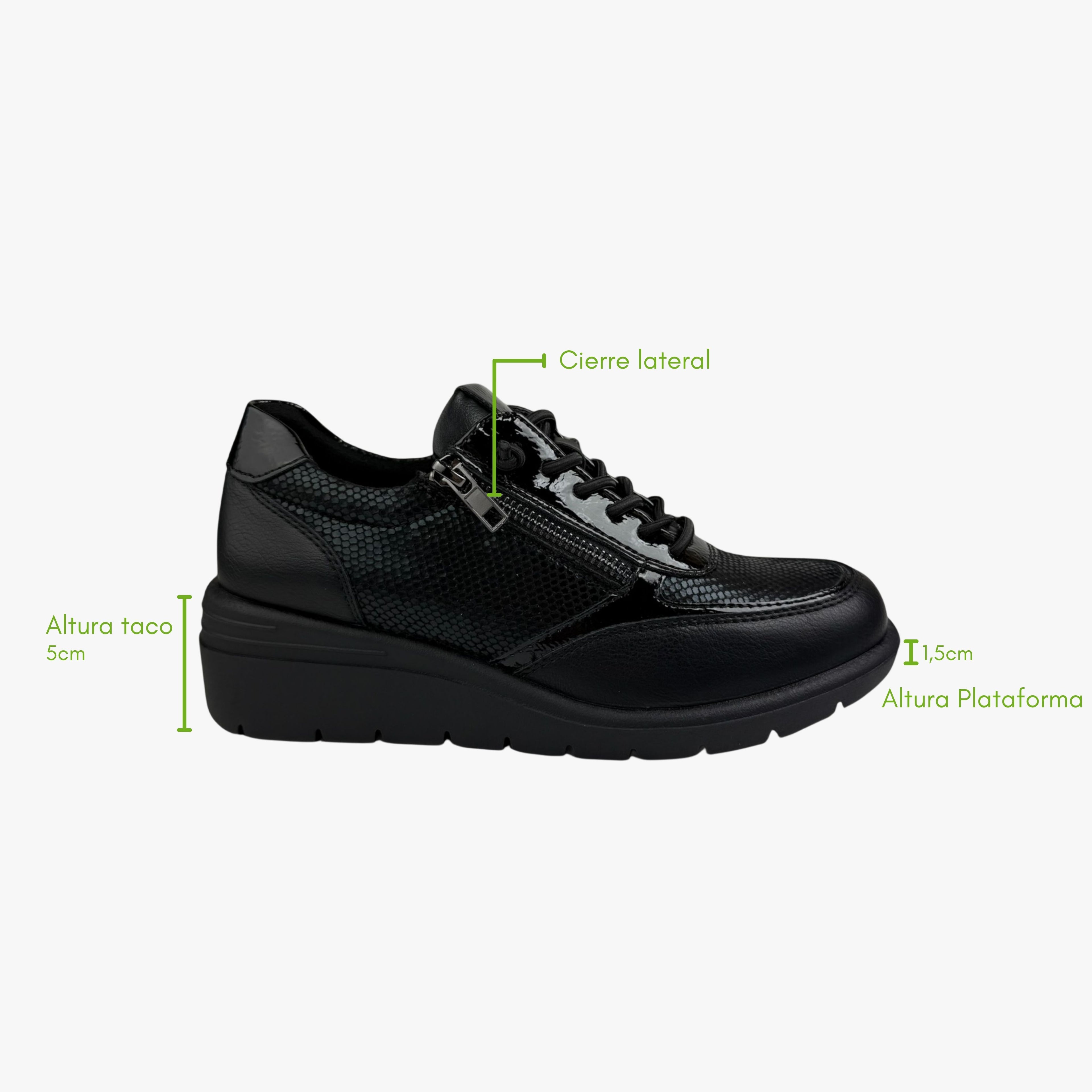 Zapatilla Noir ®